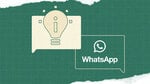 green graph paper background with illustration of light bulb and WhatsApp logo